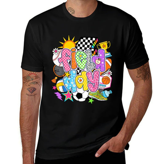 Field Day Fun Day Let The Games Begin Field Trip Teacher Kid  Summer-ready Fabric T-Shirt