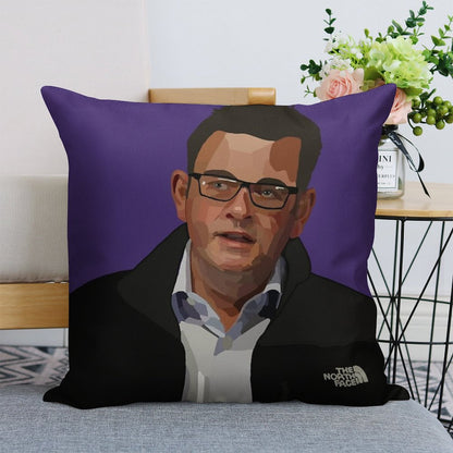 Dan Andrews – North Face Linen Throw Pillow Cover