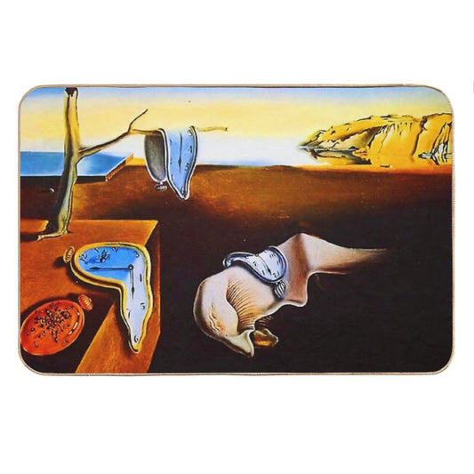 Retro Memory Salvador Dali Bath Mat