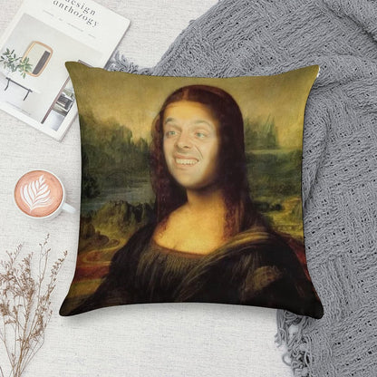 Rik Mayall , Bottom Series, Soft Anti-Pilling Throw Pillow