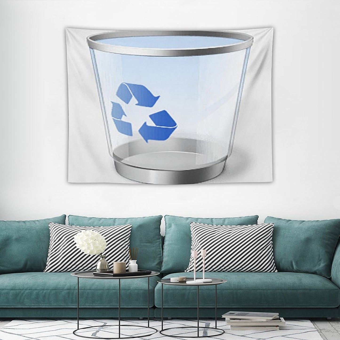 Recycle Bin Tapestry