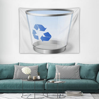 Recycle Bin Tapestry