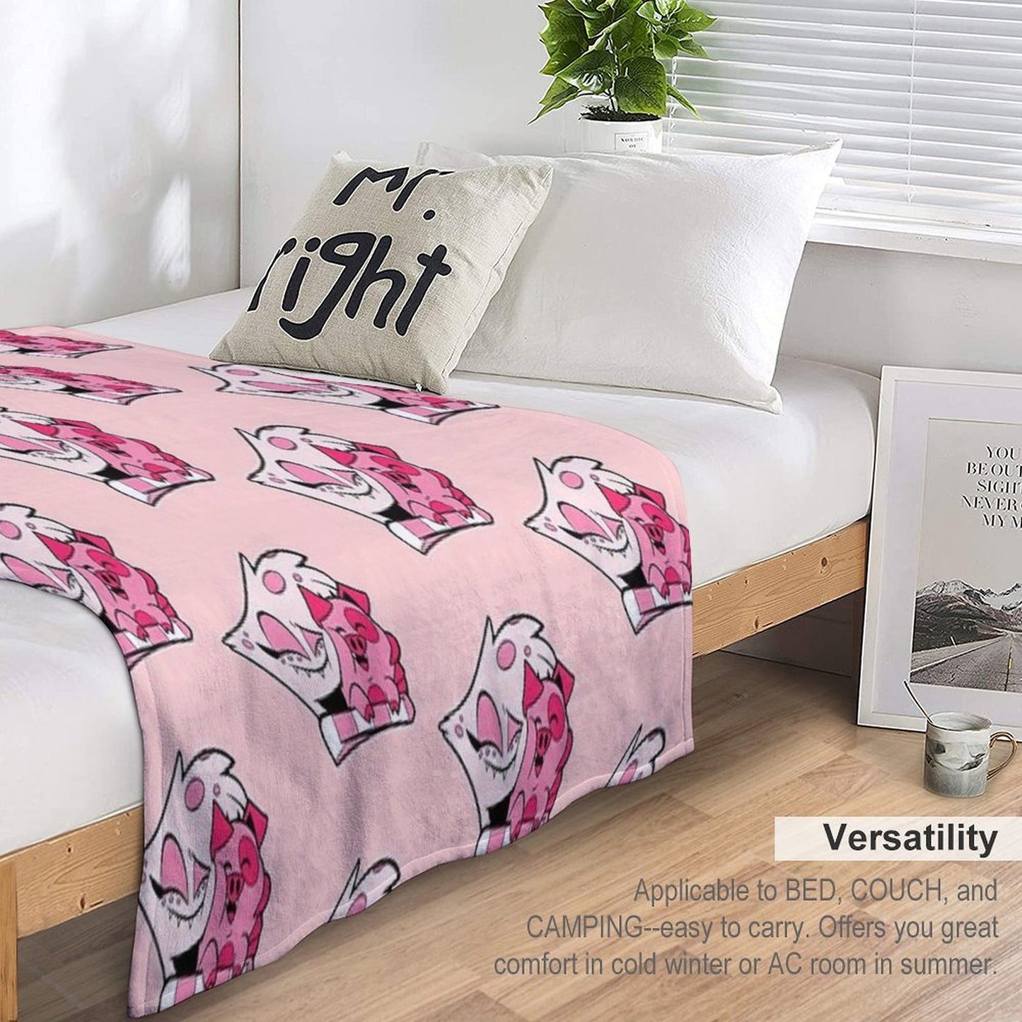 Angel Dust And Fat Nuggets Throw Blanket