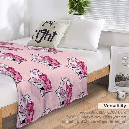 Angel Dust And Fat Nuggets Throw Blanket