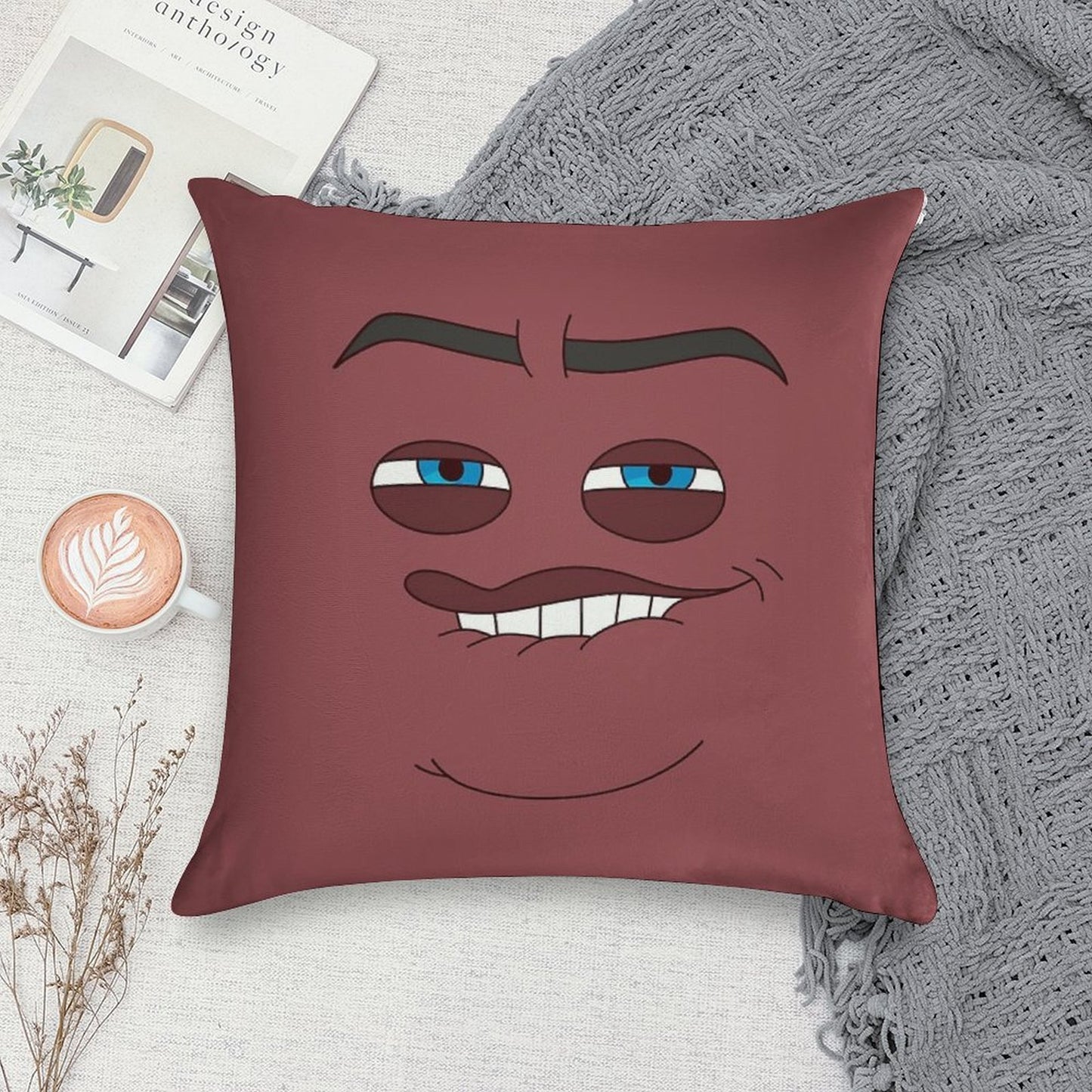 The Sensual Cushion Soft Easy Maintenance Throw Pillow