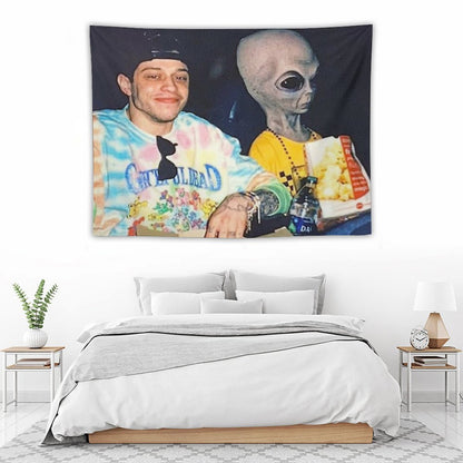 Pete Davidson Alien Tapestry Tapestry