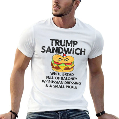 Womens Trump Sandwich Anti-Trump  Easy-care T-Shirt