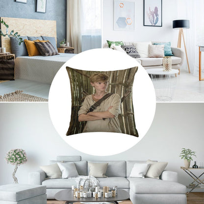 The Maze Runner - Newt Linen Throw Pillow Cover
