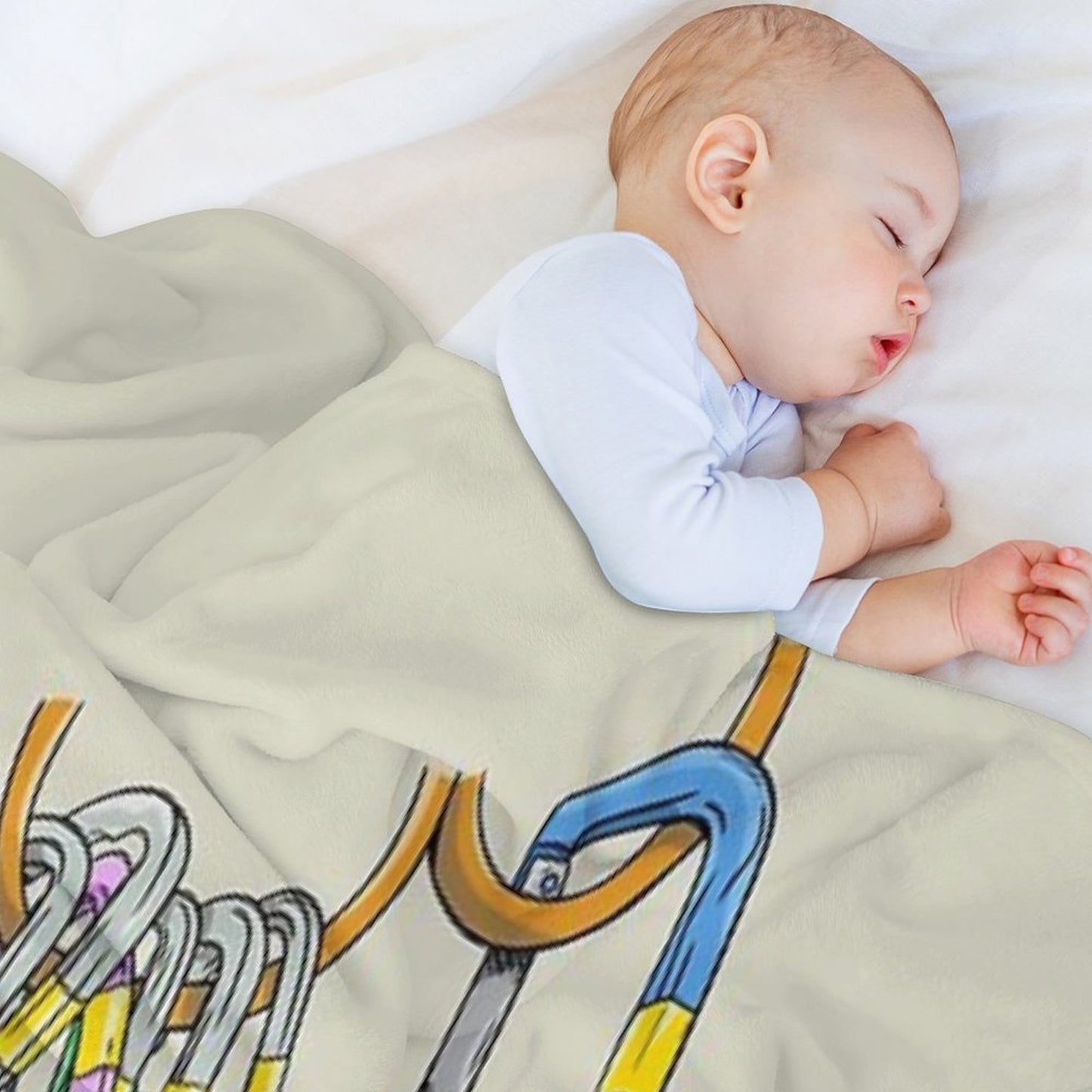 Rack of Rock Climbing Gear Throw Blanket