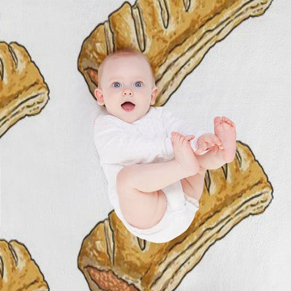 Sausage Roll Throw Blanket