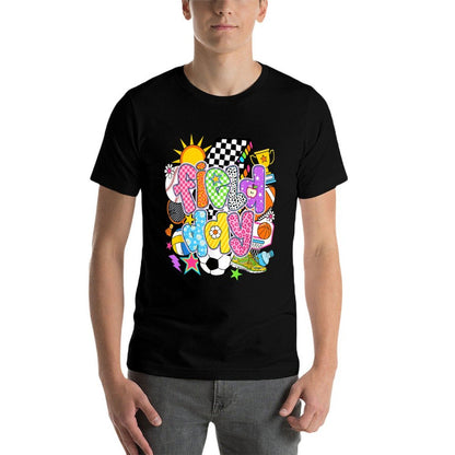 Field Day Fun Day Let The Games Begin Field Trip Teacher Kid  Summer-ready Fabric T-Shirt