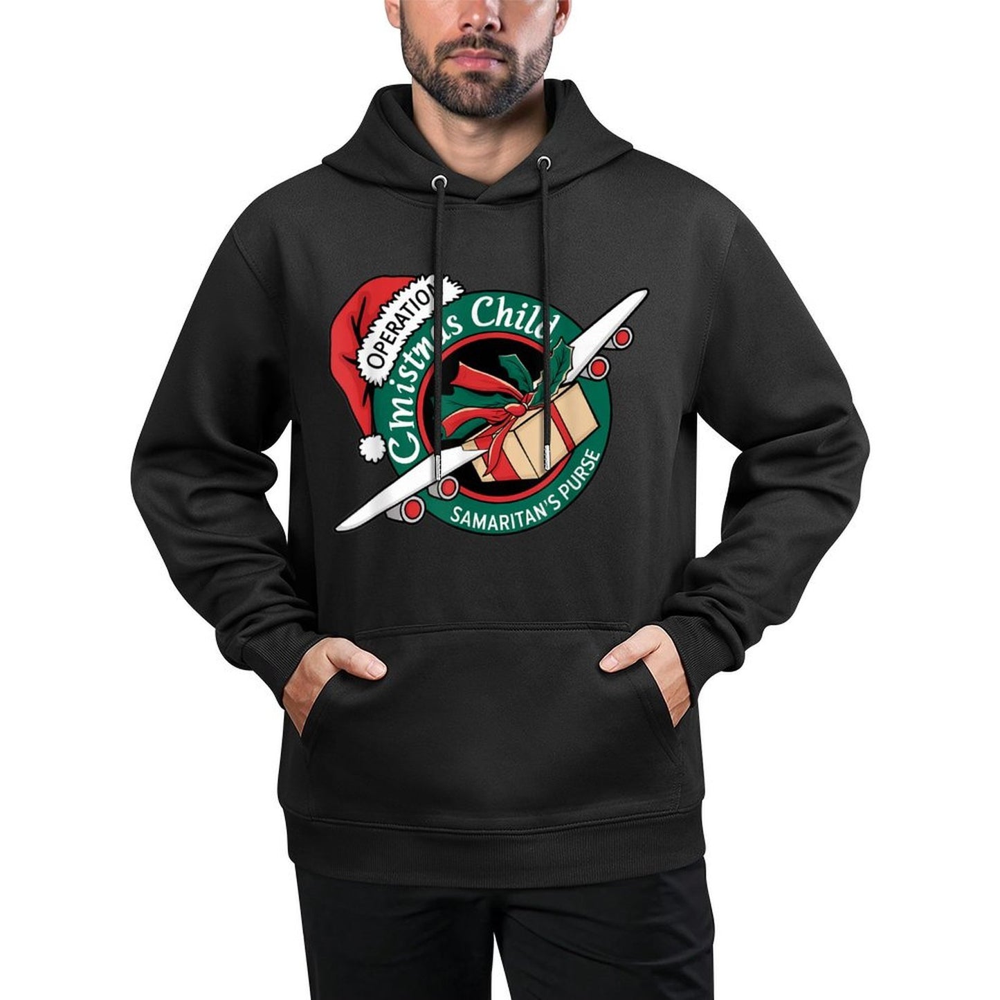 Funny Matching Christmas Operation Christmas Child Design Relaxed Fit Hoodie