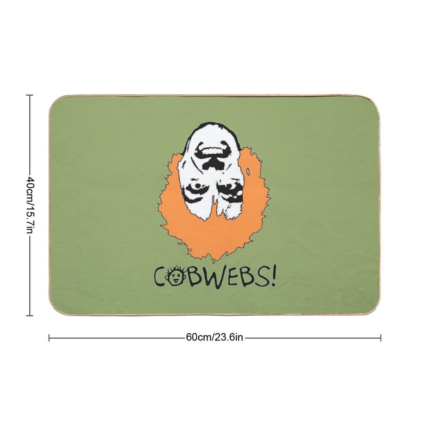 Cobwebs! Bath Mat