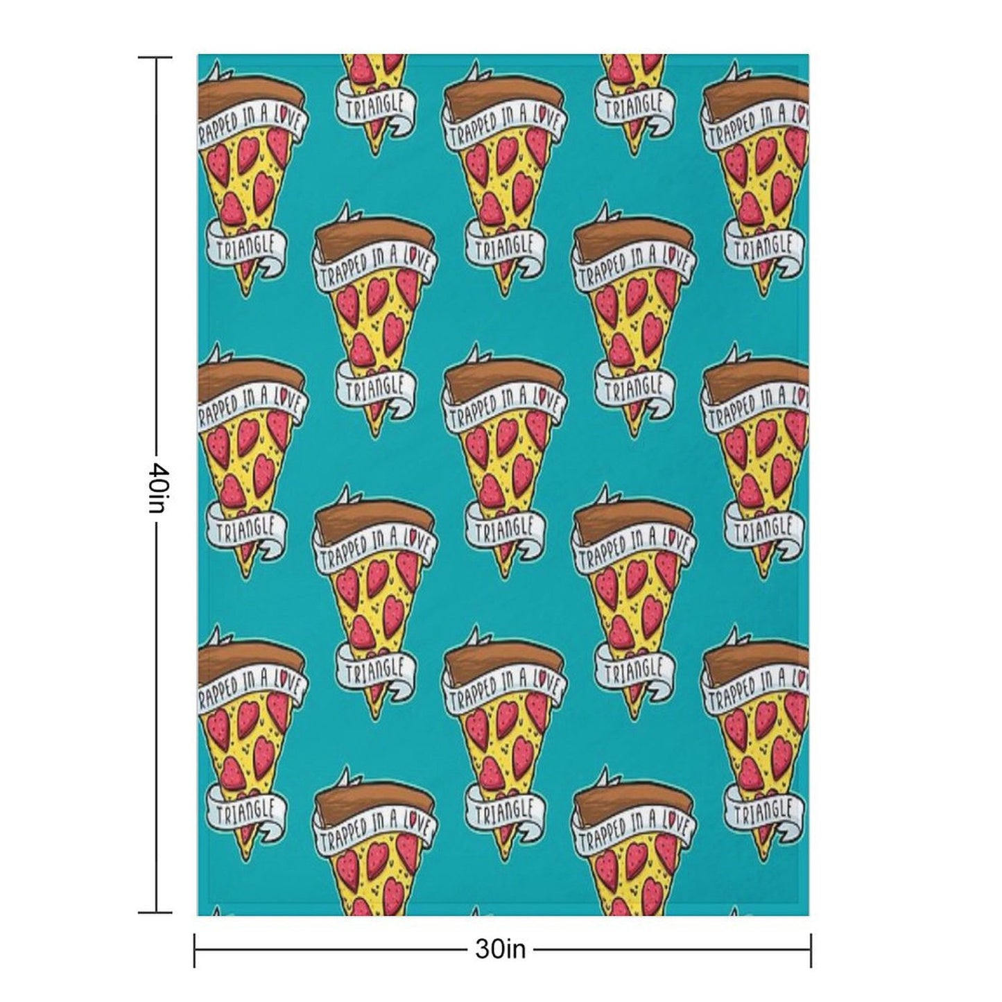 Trapped Throw Blanket