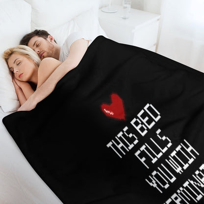 Frisk's Heart Throw Blanket