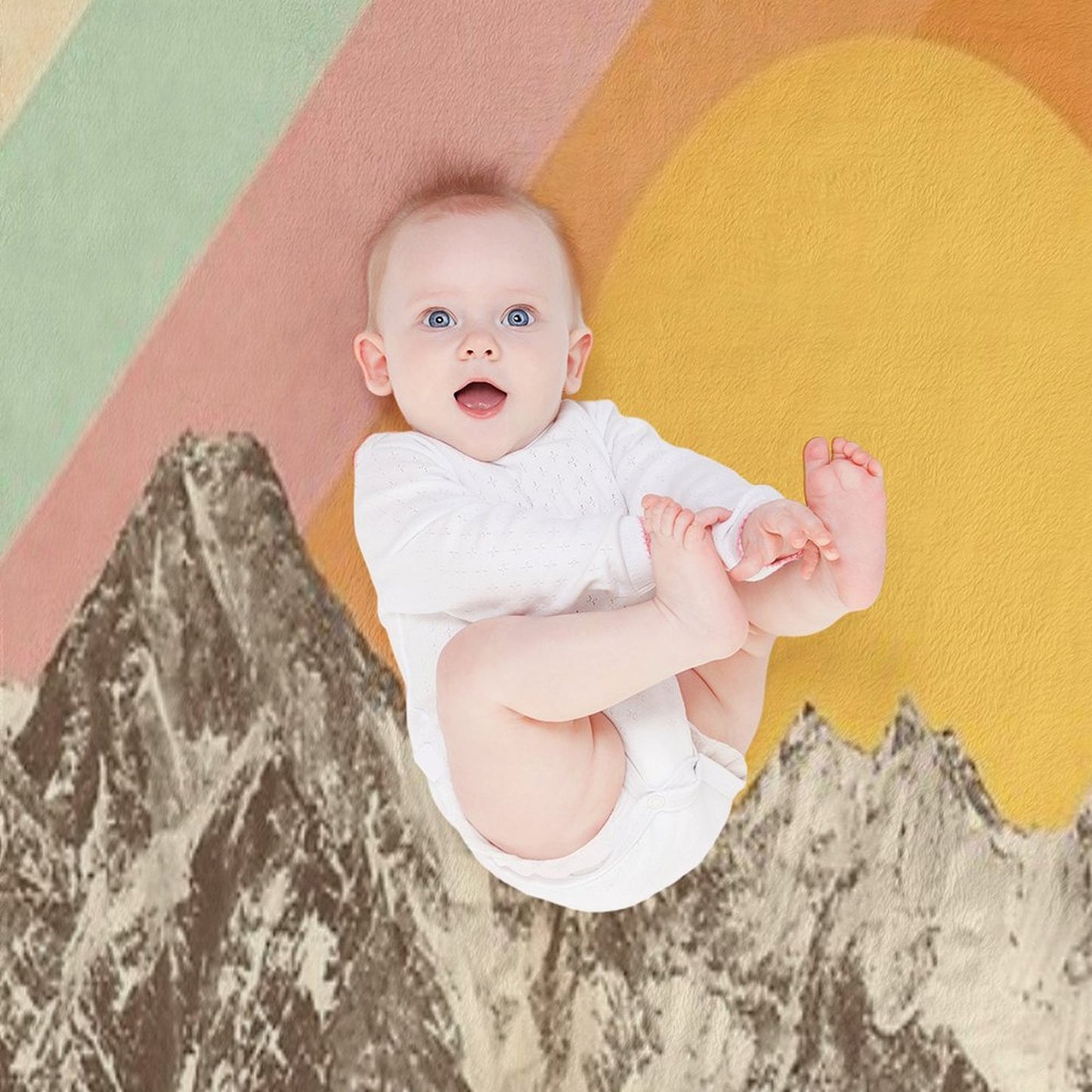 Mountainscape #1 Throw Blanket