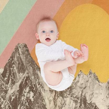 Mountainscape #1 Throw Blanket