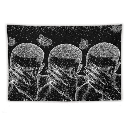 Blond Frank Mandala Tapestry