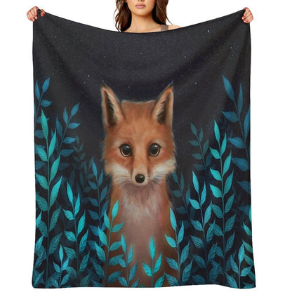 Fox Throw Blanket