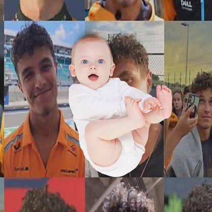 Lando Norris Throw Blanket