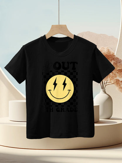 Peace Out 5th Grade Last Day of School 5th Grade Graduation Kids T-Shirt