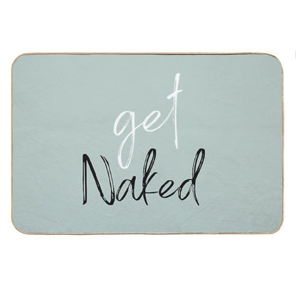 Get Naked Funny Bathroom Bath Mat