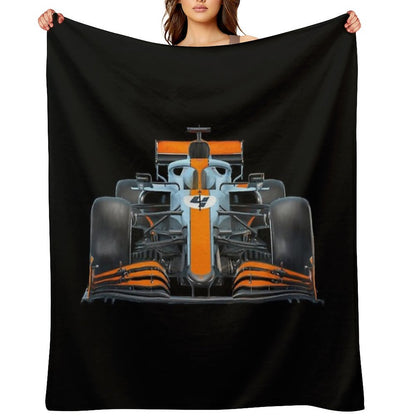 McLaren Retro Livery Throw Blanket