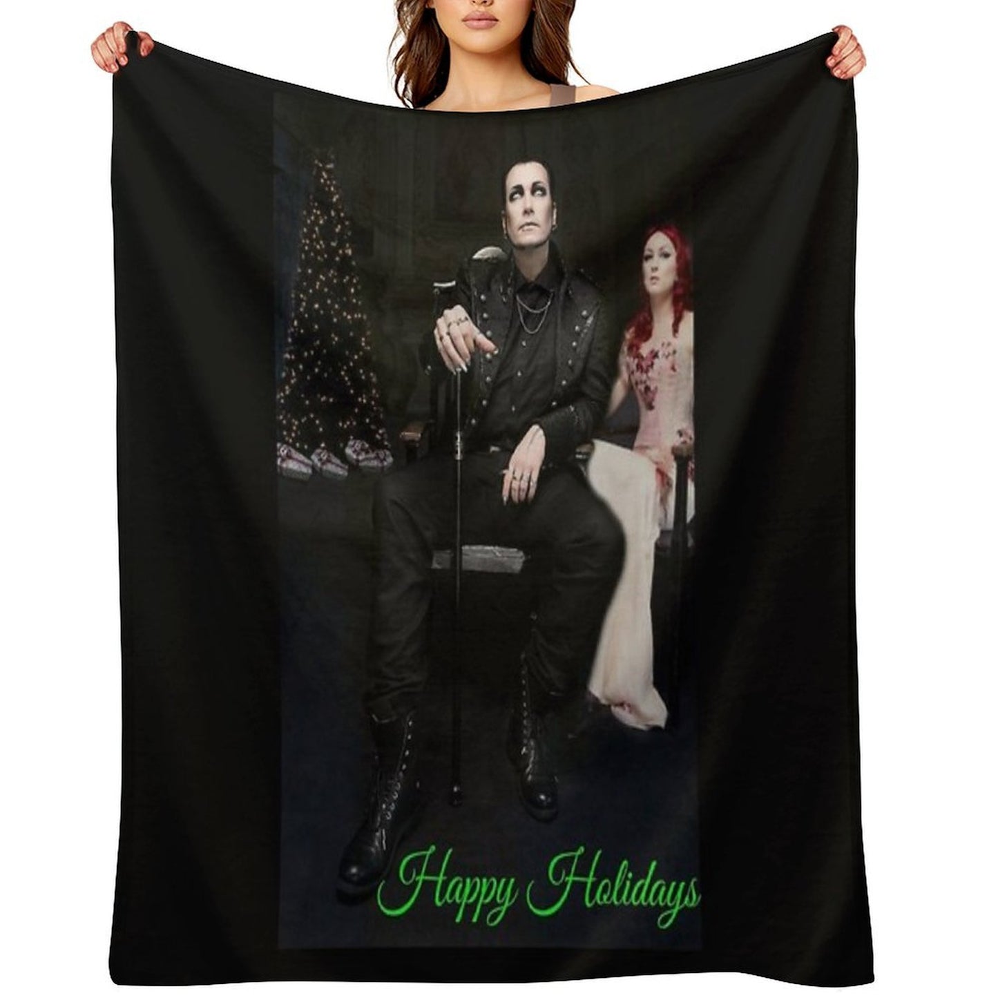 Blutengel Throw Blanket