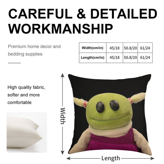 Nanalan Mona Linen Throw Pillow Cover