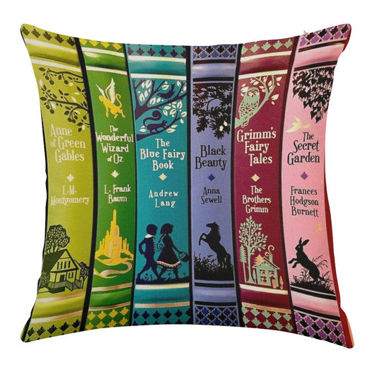 The Magic of Make-Believe Linen Throw Pillow Cover