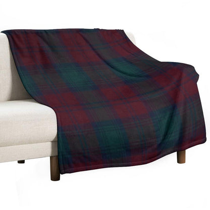Lindsay Scottish Tartan Throw Blanket