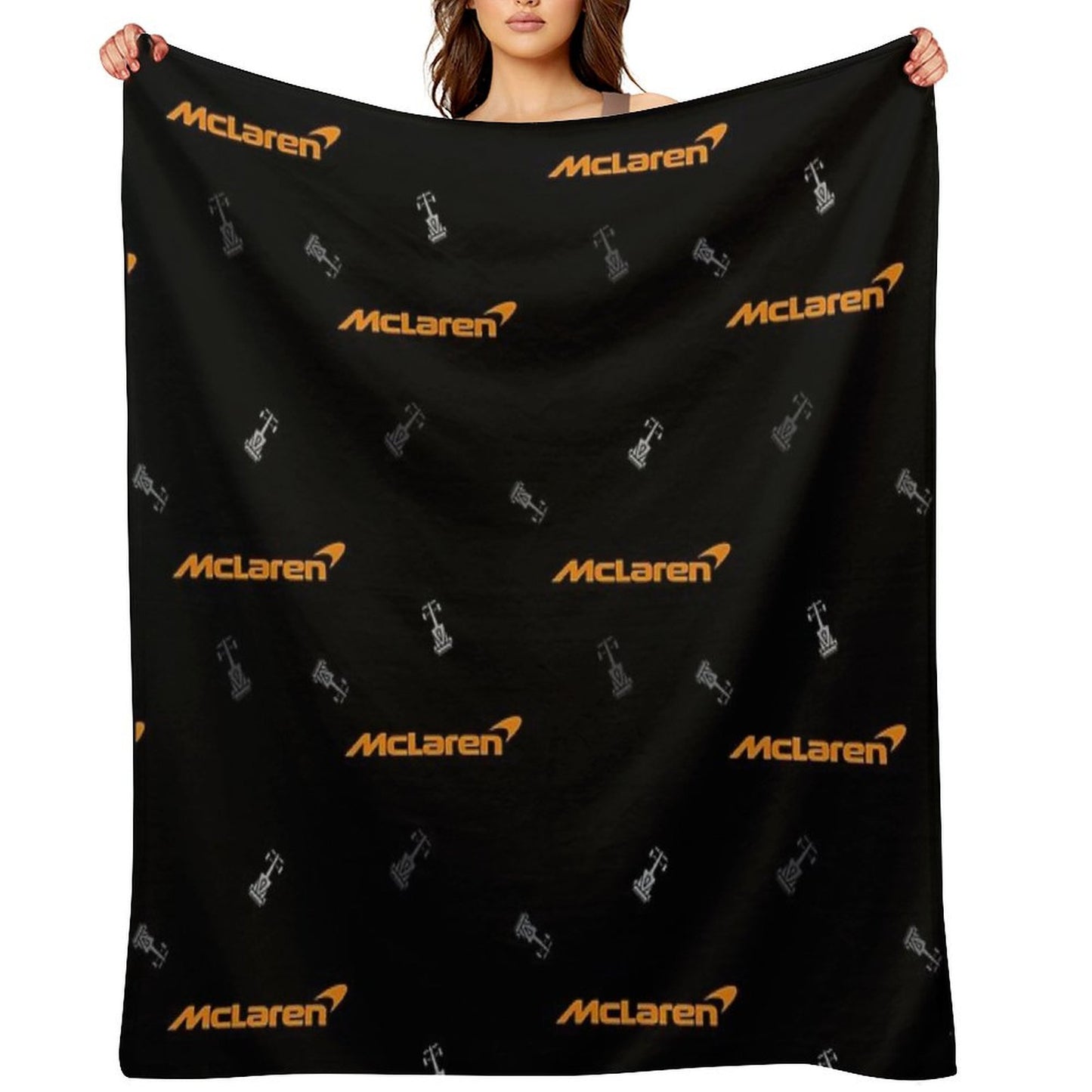 McLaren F1 Team - Speed Beyond Limits! Throw Blanket