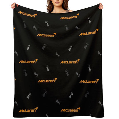 McLaren F1 Team - Speed Beyond Limits! Throw Blanket