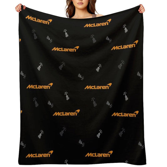 McLaren F1 Team - Speed Beyond Limits! Throw Blanket