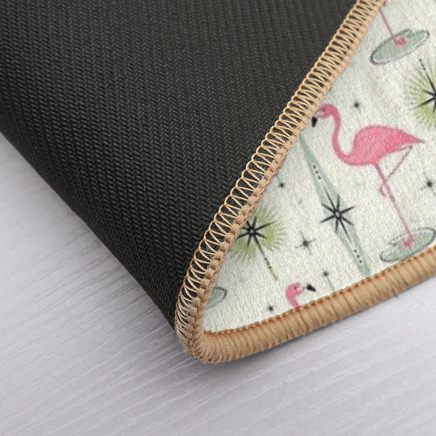 Atomic Flamingo Oasis Bath Mat