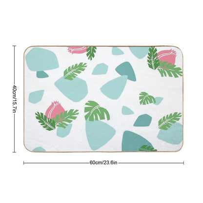 Ivysaur Pattern Bath Mat
