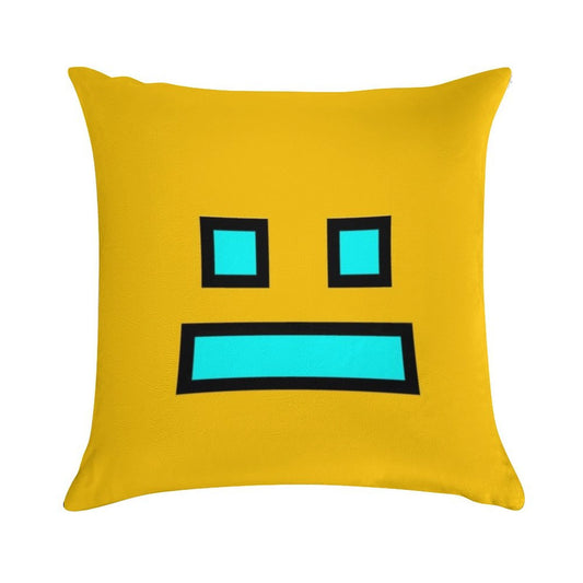 Geometry Dash Soft Anti-Pilling Throw Pillow