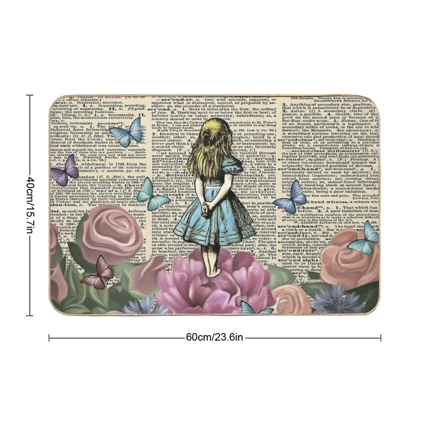 Alice In Wonderland - Wonderland Garden Bath Mat