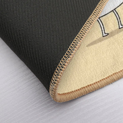 Paperwork Bath Mat