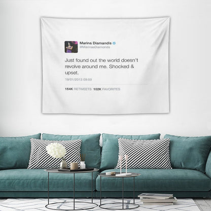Marina And The Diamonds Tweet Tapestry Tapestry