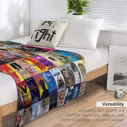 Shakespeare Plays Throw Blanket