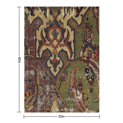 Antique Kilim 13 Throw Blanket