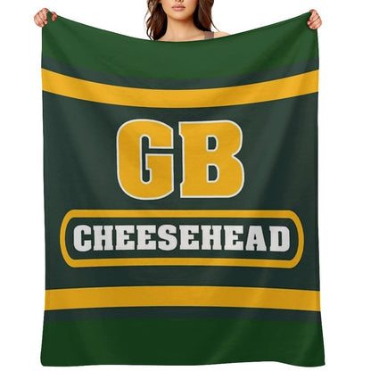 Cheesehead Bar Throw Blanket