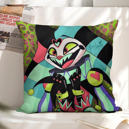 Excited Fizzarolli Linen Throw Pillow Cover