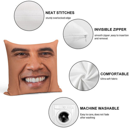 Obama Soft Multiple Sizes Throw Pillow