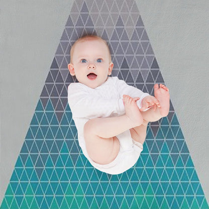 Many Mountains Throw Blanket