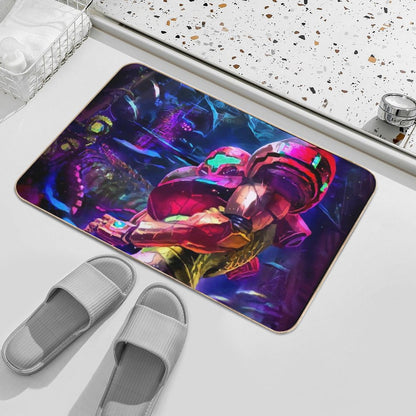 Samus Aran Metroid Bath Mat