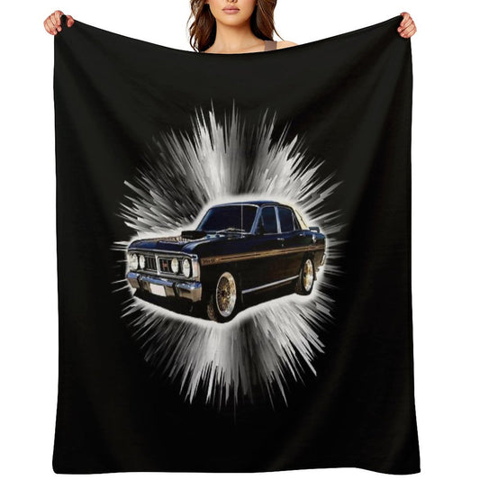 Gs Xy Ford Falcon Throw Blanket