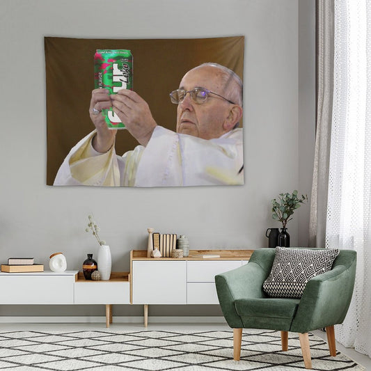 The Pope Four Loko Tapestry