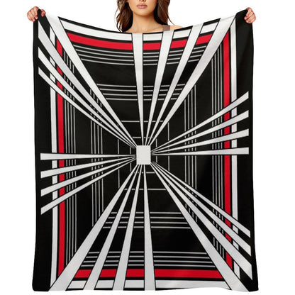 Tesla Plaid Mode Throw Blanket